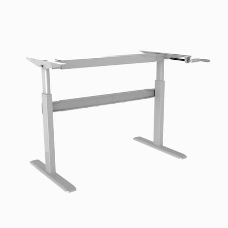 Doba-Bnt 29.5 in. Cranked Sit-Stand Desk Frame SA2994592